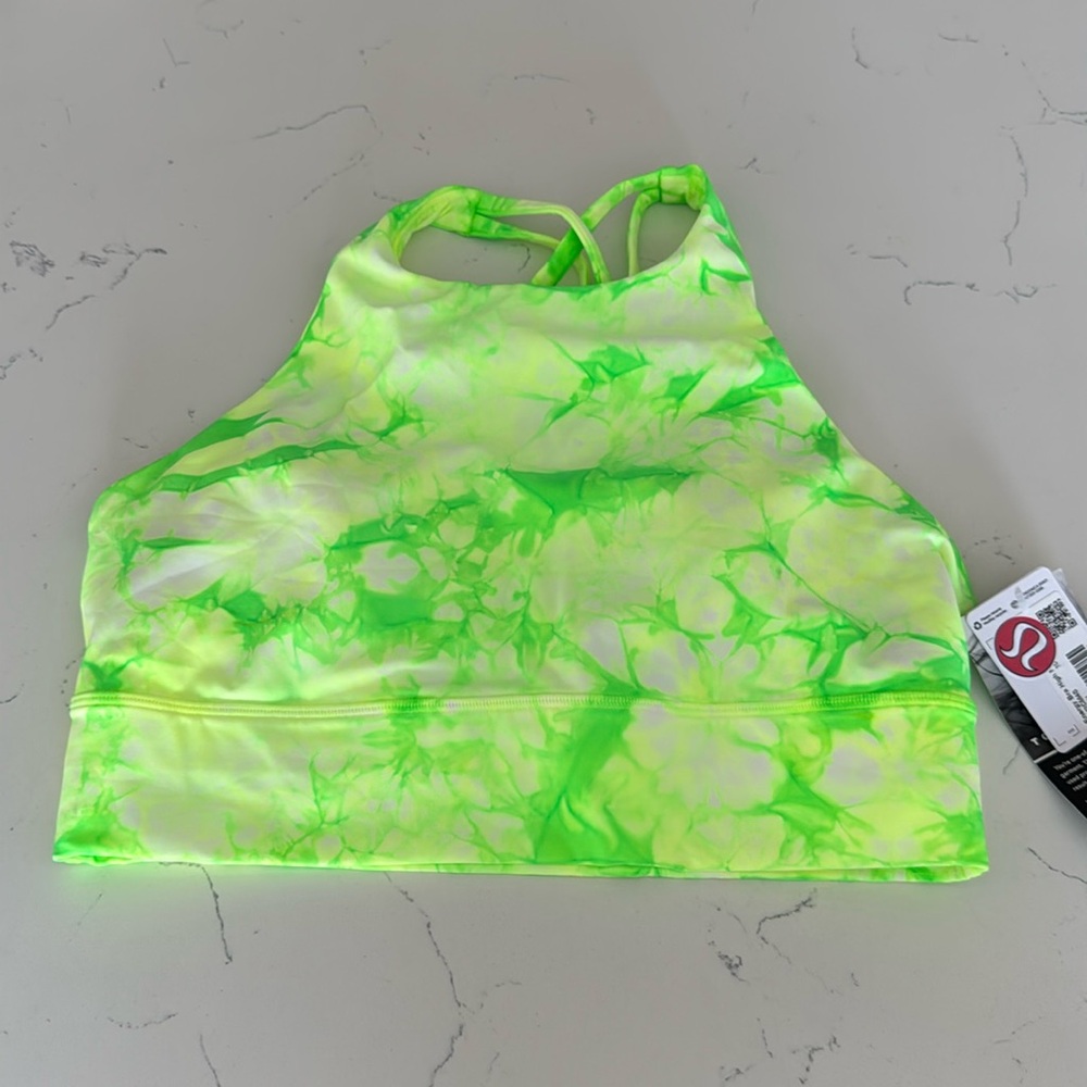 Lululemon Energy Bra high neck 10